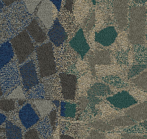 Ковровая плитка Interface Collection Human Connections Stone Course 8343002 Teal фото 1 | FLOORDEALER